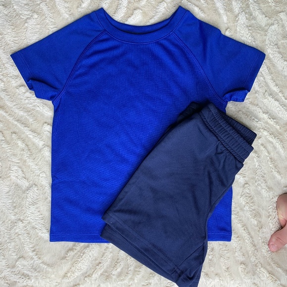 Spotted Zebra Boys Active Tee & Short Set - F82/83 - Picture 2 of 7